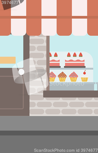 Image of Background of bakery.