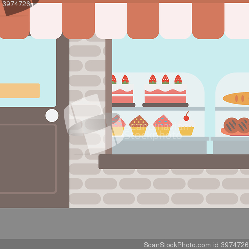 Image of Background of bakery.