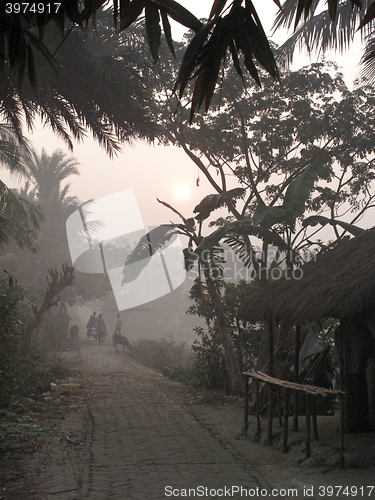Image of Morning in Bengali village