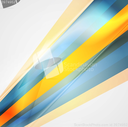 Image of Colorful abstract tech striped background