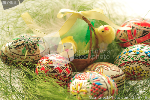 Image of Easter eggs