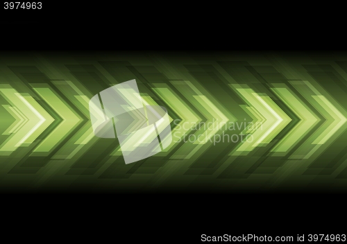 Image of Abstract dark tech arrows design