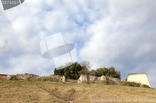 Image of ancient castle Grodno  