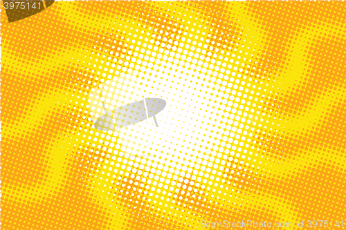 Image of Retro sun with rays pop art vector illustration