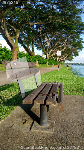 Image of Kranji reservoir in Singapore