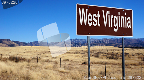 Image of West Virginia road sign