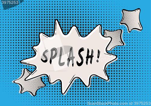 Image of SPLASH comic bubble