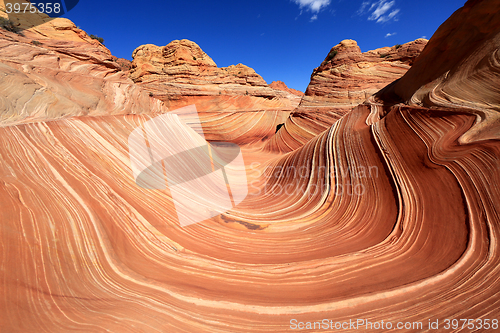 Image of The Wave Navajo Sand Formation in Arizona USA