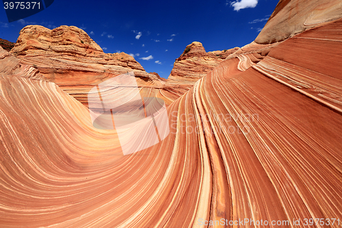 Image of The Wave Navajo Sand Formation in Arizona USA