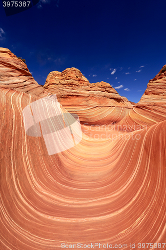 Image of The Wave Navajo Sand Formation in Arizona USA