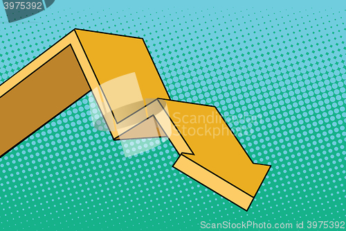 Image of Chart arrow course