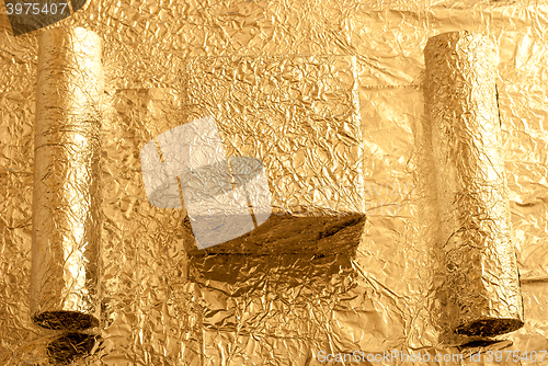 Image of Gold foil figures