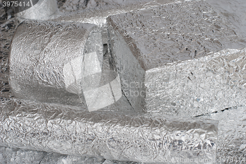 Image of aluminium foil figures