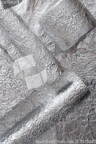 Image of aluminium foil figures