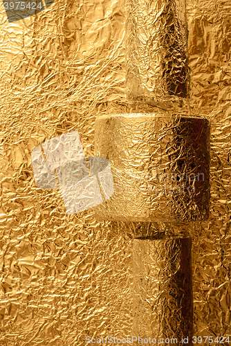 Image of Gold foil figures