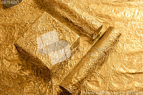 Image of Gold foil figures
