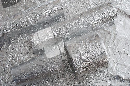 Image of aluminium foil figures