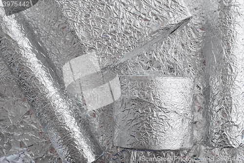 Image of aluminium foil figures