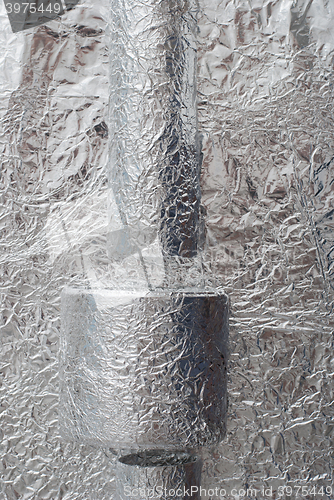 Image of aluminium foil figures