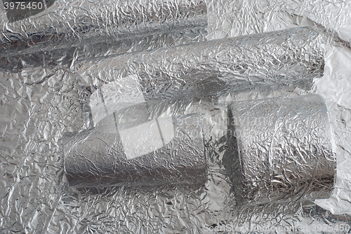 Image of aluminium foil figures