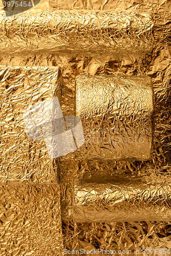 Image of Gold foil figures