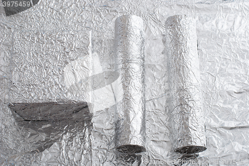 Image of aluminium foil figures