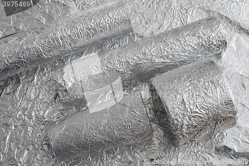 Image of aluminium foil figures