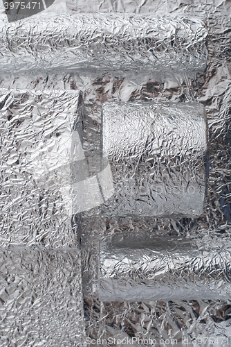 Image of aluminium foil figures