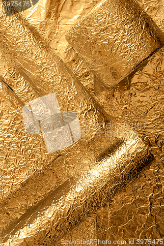 Image of Gold foil figures