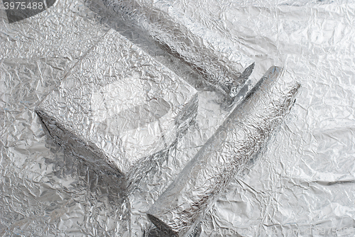 Image of aluminium foil figures