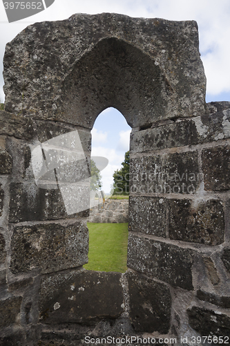 Image of detail of ruins