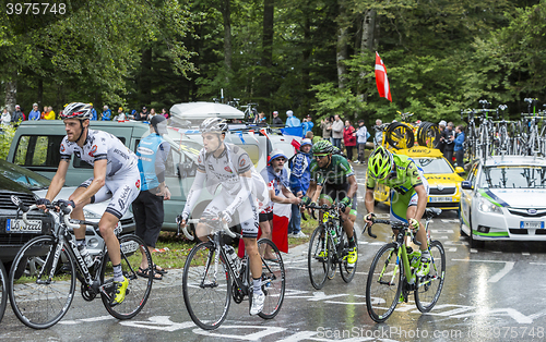 Image of Group of Cyclists - Tour de France 2014