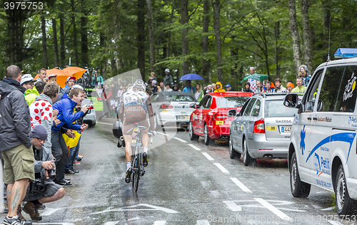 Image of The Cyclist Christophe Riblon - Tour de France 2014