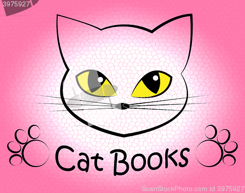 Image of Cat Books Shows Pets Knowledge And Information