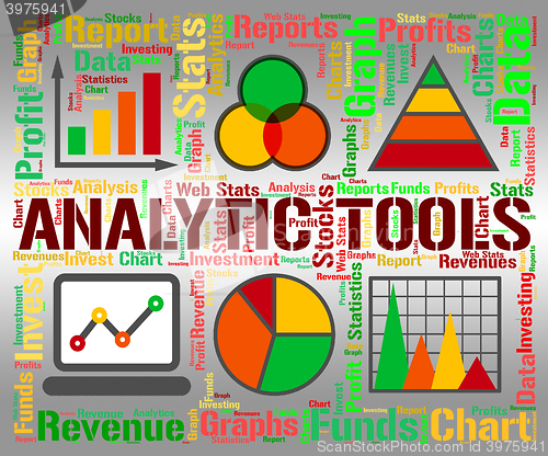 Image of Analytic Tools Shows Data Analytics And Graph