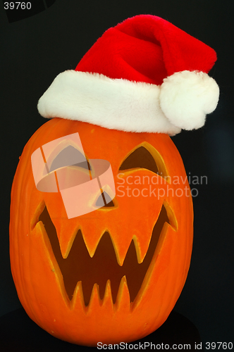 Image of Jack O Lantern Santa