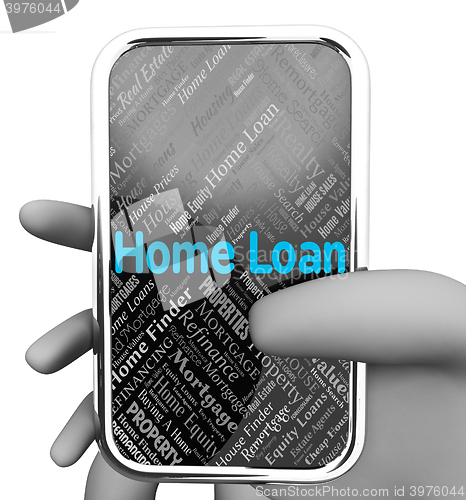 Image of Home Loan Indicates Web Site And Advance