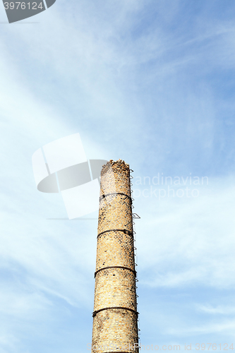 Image of old brick pipe  