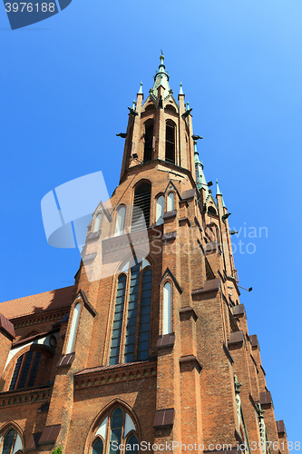 Image of Catholic Church , close-up