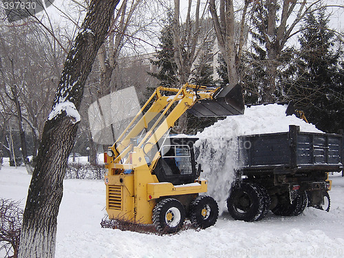 Image of removal of snow�