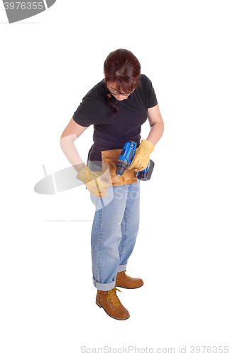 Image of Construction worker woman.