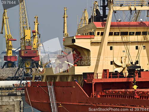 Image of Ship in Port