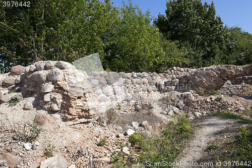 Image of ancient castle Grodno  