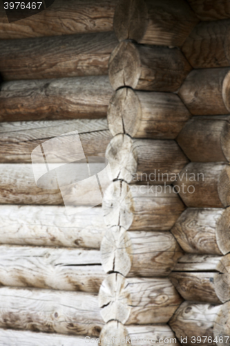 Image of part of wooden structure  