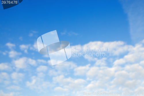 Image of sky with clouds  