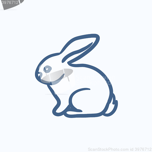 Image of Rabbit sketch icon.