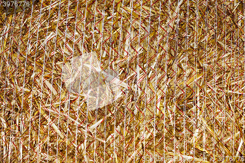 Image of background stack of straw 