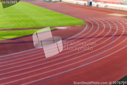 Image of old treadmill stadium  