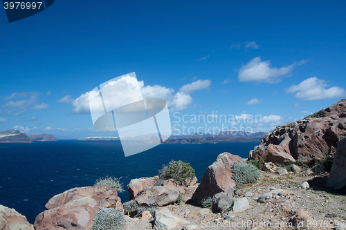 Image of Landscape at Santorini, Greece