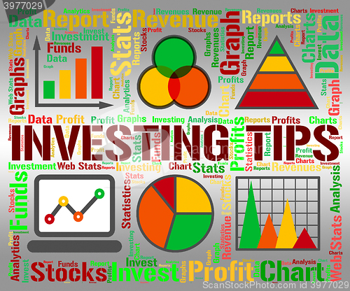 Image of Investing Tips Indicates Return On Investment And Advice